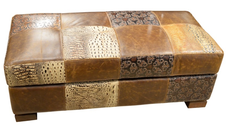 Mosaic Bench Ottoman